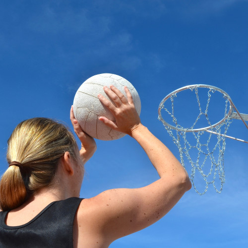 Netballer goal shooter netball physio goal attack netball sports physio peak performance
